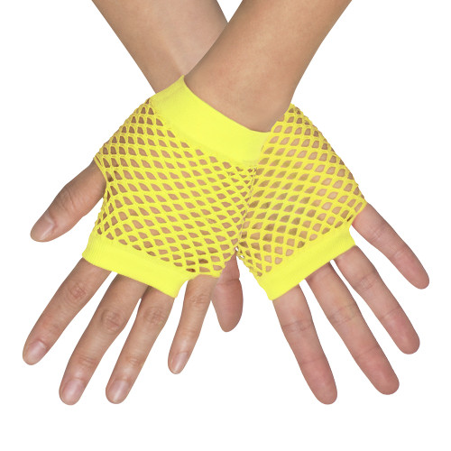 GANTS RESILLE JAUNE FLUO