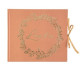 LIVRE D'OR JOLIS BRINS TERRACOTTA ET OR