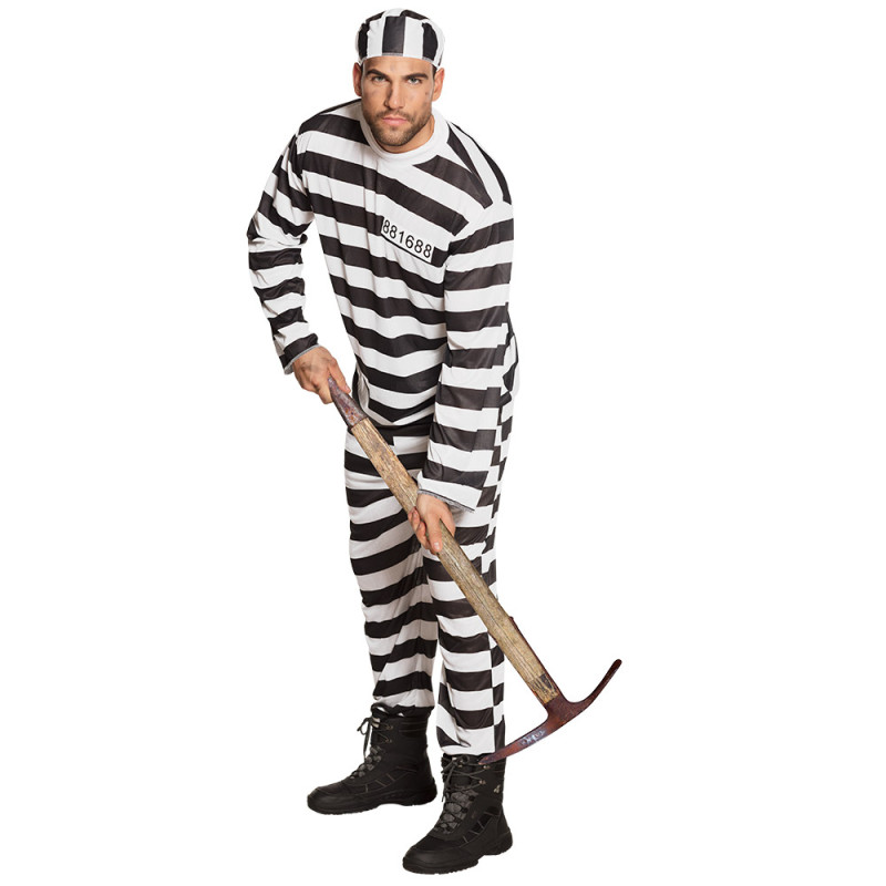 Déguisement érotique Prisonnier N°6615 Pour Homme - Taille M - Neoprene - Neuf Avec étiquettes