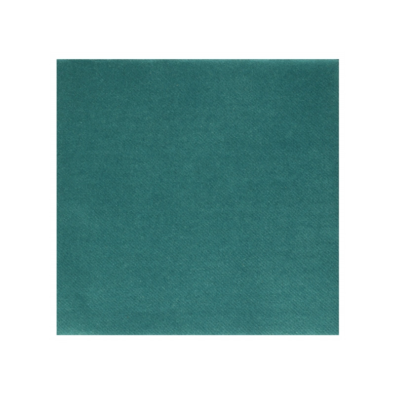 25 SERVIETTES RAINBOW BLEU CANARD