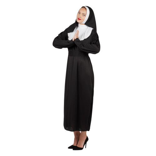 COSTUME BONNE SOEUR L/XL