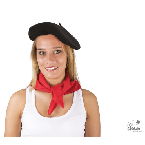 BERET NOIR ADULTE