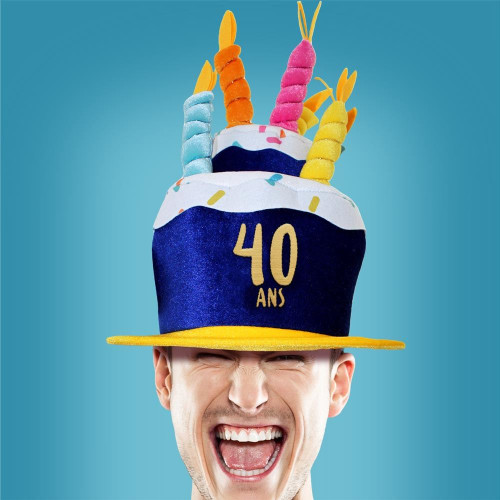 CHAPEAU ANNIVERSAIRE 40 ANS