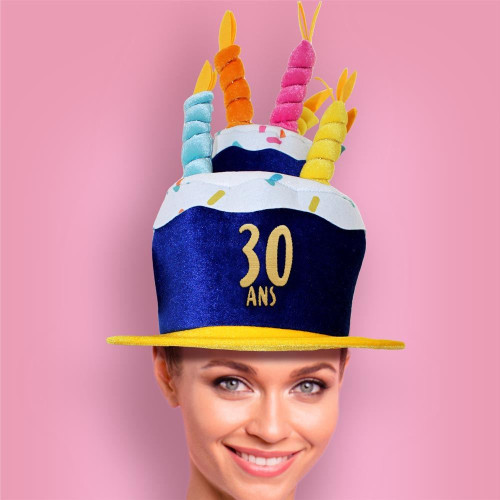 CHAPEAU ANNIVERSAIRE 30 ANS