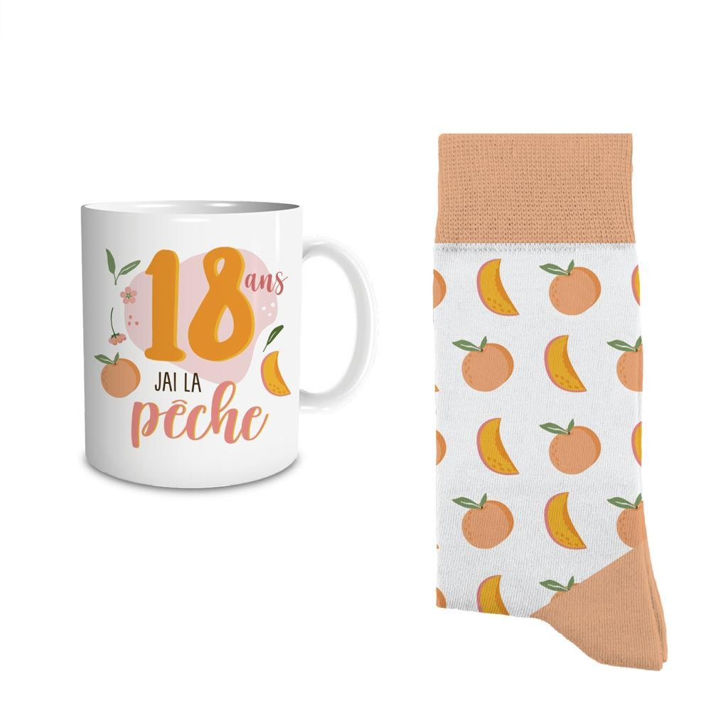 Coffret Cadeau Mug avec Chaussettes 30 ans Homme