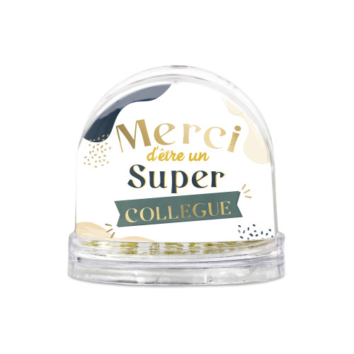 BOULE A NEIGE &quot;SUPER COLLEGUE&quot;