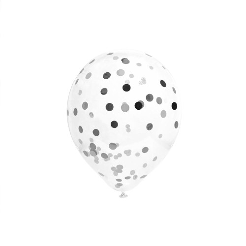 Ballon à l'hélium pour la fête des 6 ans avec vide standard 41cm -  Partywinkel
