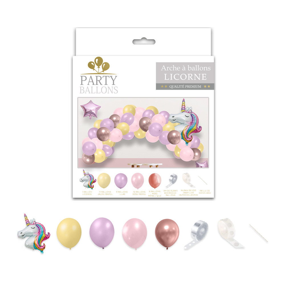 KIT ARCHE BALLONS OR 70 BALLON - Ouest Fetes