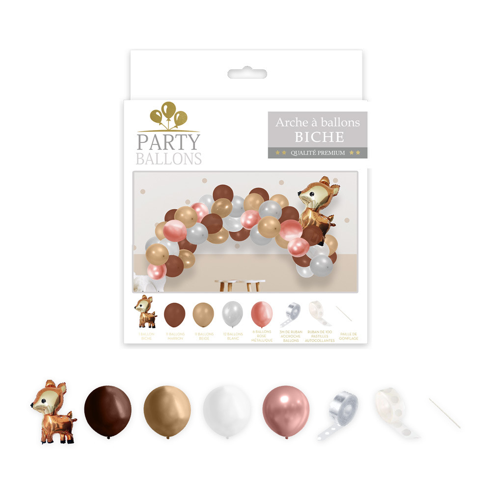 KIT ARCHE A BALLONS TERRACOTTA - Ouest Fetes