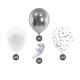 KIT ARCHE A BALLONS PARTY CHIC ARGENT