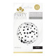 BALLON CONFETTIS GEANT 100CM NOIR