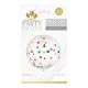 BALLON CONFETTIS GEANT 100CM MULTICOLORE