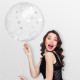 BALLON CONFETTIS GEANT 100CM BLANC