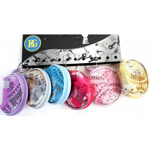 12 PC PORTE MONNAIE GLITTER