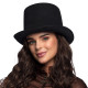 CHAPEAU STEAMTOPPER NOIR