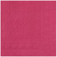 25 SERVIETTES CRYSTAL RAINBOW  33X33 2 PLIS FUCHSIA