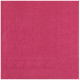 25 SERVIETTES CRYSTAL RAINBOW  33X33 2 PLIS FUCHSIA