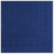 25 SERVIETTES CRYSTAL RAINBOW 33X33CM 2 PLIS BLEU