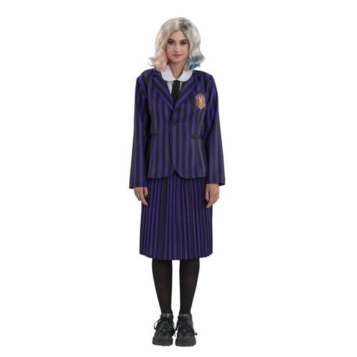 UNIFORME NOIR/VIOLET MERCREDI 164CM