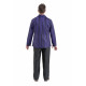 UNIFORME NOIR/VIOLET HOMME MERCREDI TAILLE S