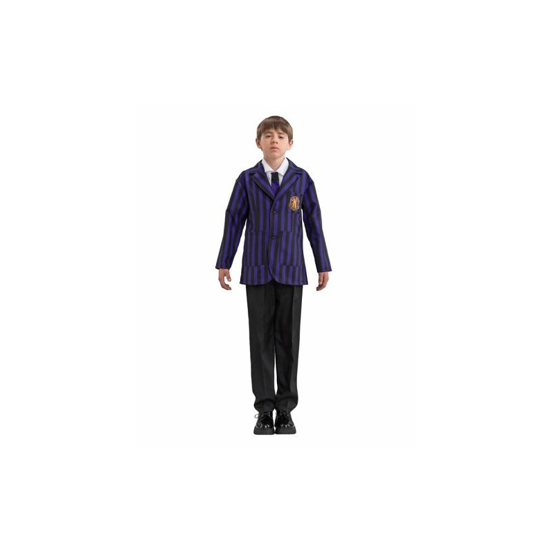 UNIFORME NOIR/VIOLET GARCON MERCREDI 140CM