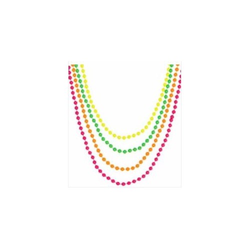 SET 4 COLLIERS PERLE NEON