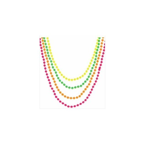SET 4 COLLIERS PERLE NEON