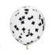 6 BALLONS CONFETTIS HALLOWEEN