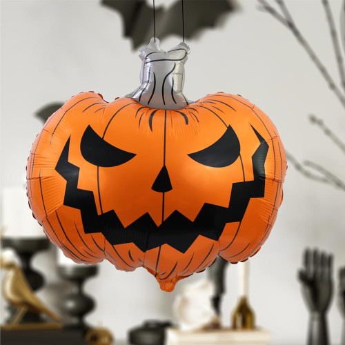 BALLON METAL CITROUILLE HALLOWEEN