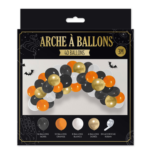 KIT ARCHE A BALLONS HALLOWEEN