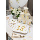 10 ASSIETTES 18 ANS OR BLANC