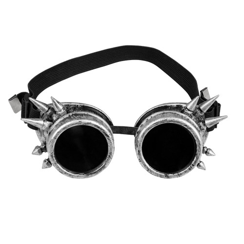 LUNETTES CYBERPUNK ARGENT