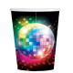 8 GOBELETS DISCO 250ML