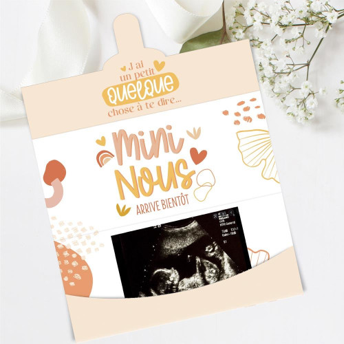 ENVELOPPE ANNONCE "MINI NOUS"