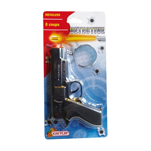 PISTOLET 8 COUPS METAL