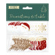 SACHET 60 DECO DE TABLE NOEL