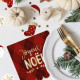 10 SERVIETTES "JOYEUX NOEL"