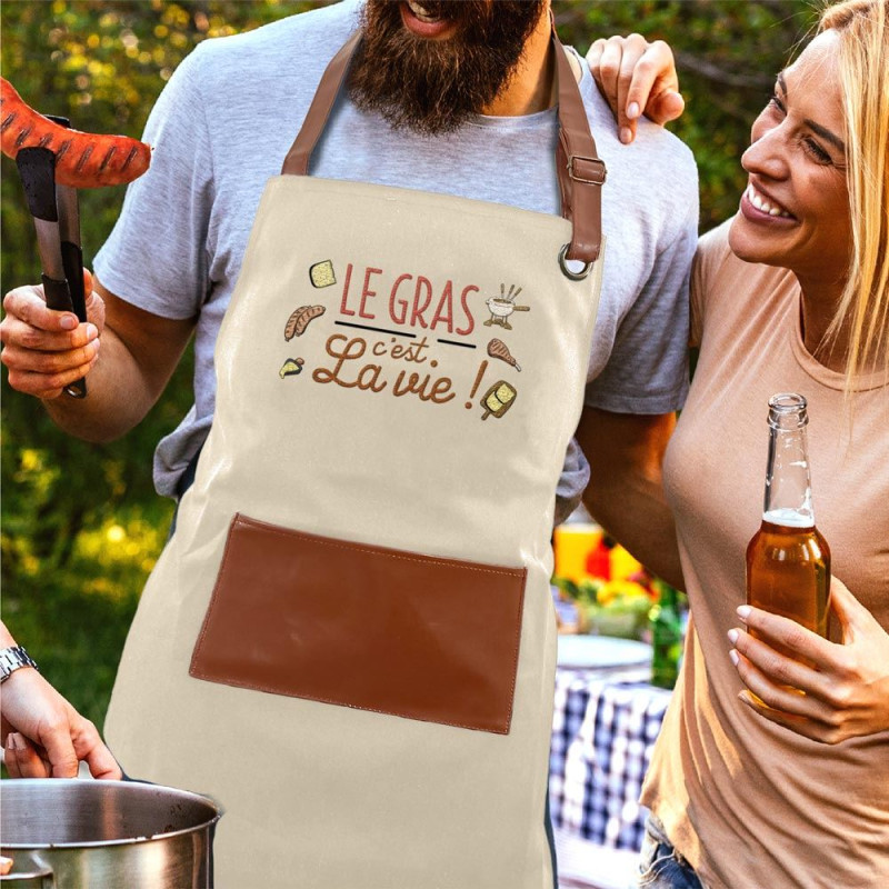 T shirt kaamelott le gras c est la vie pour homme
