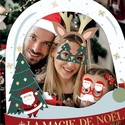 PHOTOBOOTH GEANT &quot;MAGIE DE NOEL&quot;