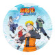 8 ASSIETTES 23CM NARUTO