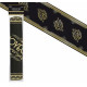 CHEMIN DE TABLE ART DECO JOYEUX ANNIVERSAIRE