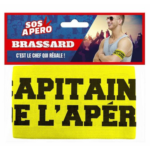 BRASSARD APERO CAPITAINE APERO