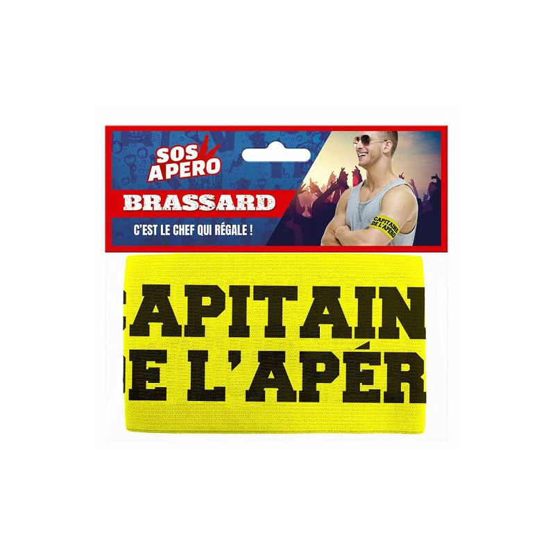 BRASSARD APERO CAPITAINE APERO