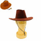 CHAPEAU COW BOY NUBUCK