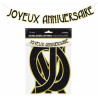 GUIRLANDE LETTRES JOYEUX ANNIVERSAIRE ART DECO