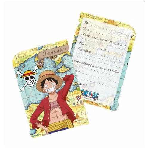 8 CARTONS INVITATION ONE PIECE + ENVELOPPES