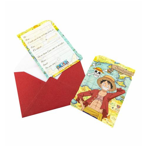 8 CARTONS INVITATION ONE PIECE + ENVELOPPES