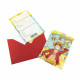 8 CARTONS INVITATION ONE PIECE + ENVELOPPES