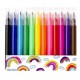 12 MINI CRAYONS 9CM
