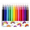 12 MINI CRAYONS 9CM
